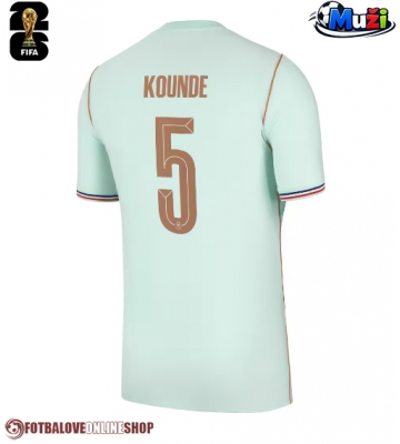 Francie Jules Kounde #5 Venkovní Dres MS 2026 Krátkým Rukávem